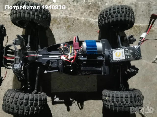 Rc количка DEERC 9602E 1:10, снимка 4 - Коли, камиони, мотори, писти - 55964046