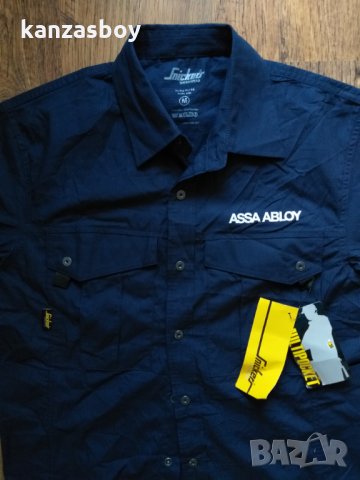 snickers multipocket - страхотна мъжка риза НОВА, снимка 3 - Ризи - 35789978