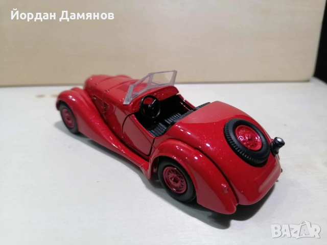 БМВ 328 в мащаб 1:34 , снимка 5 - Колекции - 51852230