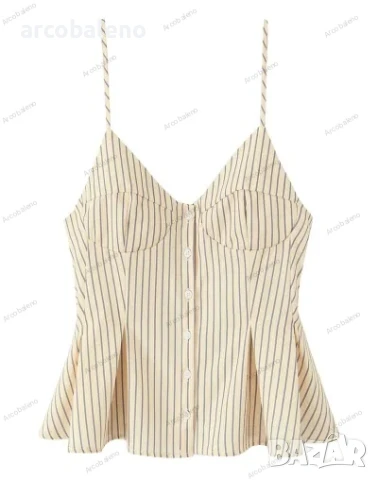 Модерен дамски топ с презрамки, 8цвята , снимка 9 - Корсети, бюстиета, топове - 50596394