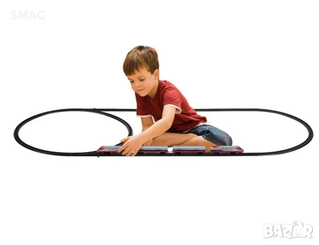 Игра с градски влак с 4 вагона S_1214840, снимка 5 - Влакчета, самолети, хеликоптери - 47892768