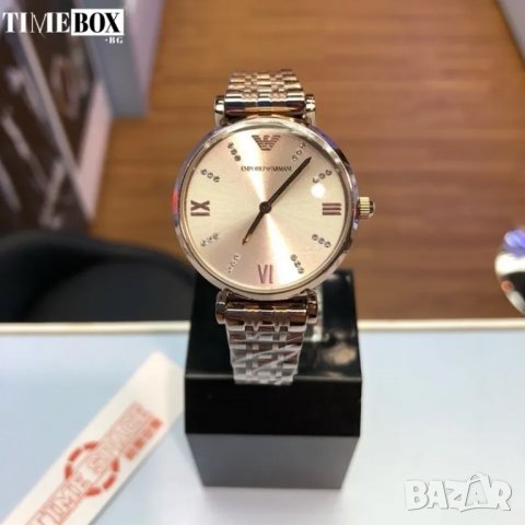 Emporio Armani AR11059 Gianni T-Bar. Нов дамски  часовник, снимка 4 - Дамски - 38790340
