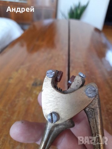 Стари клещи за пломбиране #3, снимка 3 - Антикварни и старинни предмети - 41705084
