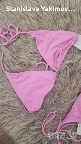 Розов бански (нов) от Shein, Musera, снимка 5 - Бански костюми - 51909586