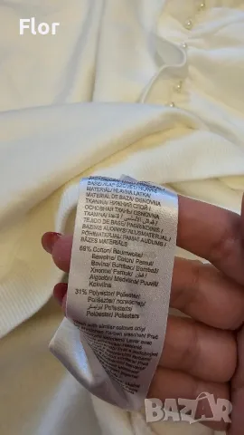 Блуза Orsay с перлички, снимка 5 - Блузи с дълъг ръкав и пуловери - 48729971