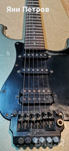  Fender Japan Stratocaster Grey HSS 1986 електрическа китара , снимка 3 - Китари - 53781113