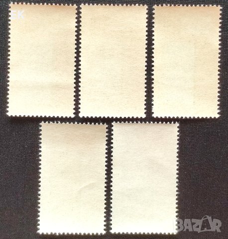 Полша, 1962 г. - пълна серия чисти марки, политика, 4*2, снимка 2 - Филателия - 41509237