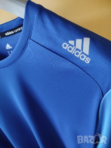 бързосъхнеща блуза с дълъг ръкав- Adidas- Runing- Climalite- Respons, снимка 2 - Спортни дрехи, екипи - 53851006
