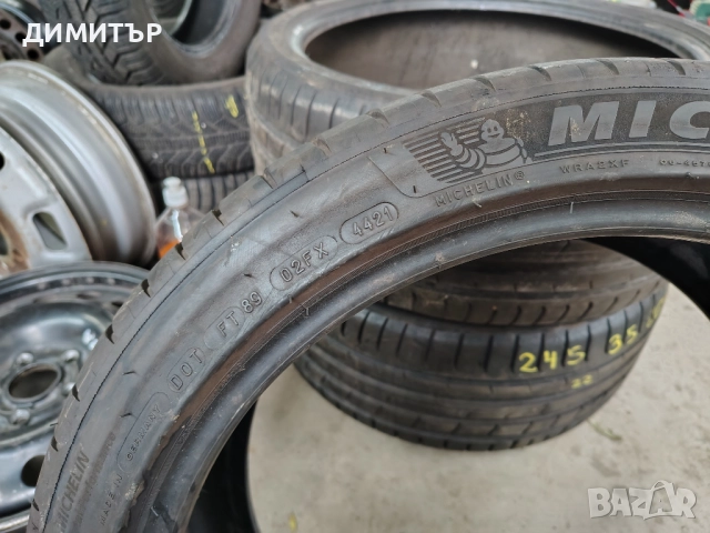 2бр.летни гуми MICHELIN 235 40 18 DOT21 цена за брой, снимка 6 - Гуми и джанти - 52437499