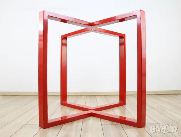 Метални крака за маса, бюро, пейка, цената е за 1бр., снимка 9 - Маси - 47690426