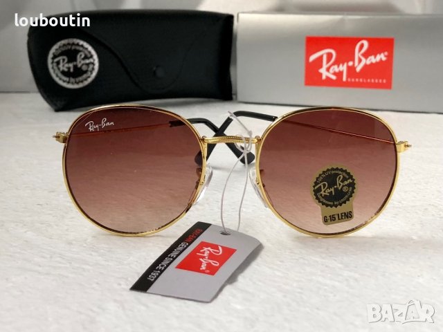 Ray-Ban Round Metal RB3447 унсекс дамски мъжки слънчеви очила, снимка 2 - Слънчеви и диоптрични очила - 41798628