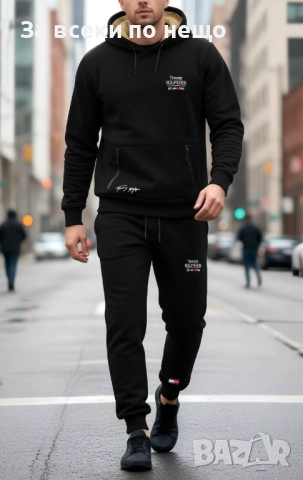 Tommy Hilfiger Мъжки Спортен Комплект🔝Мъжки Спортен Екип Томи Хилфигер - 2 Налични Цвята Код A969, снимка 2 - Спортни дрехи, екипи - 52095599