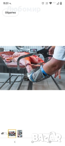 F. DICK Трион за кости, Фризерен трион, 35 см, Неръждаем, Ергономична пластмасова дръжка , снимка 3 - Обзавеждане на кухня - 50805862