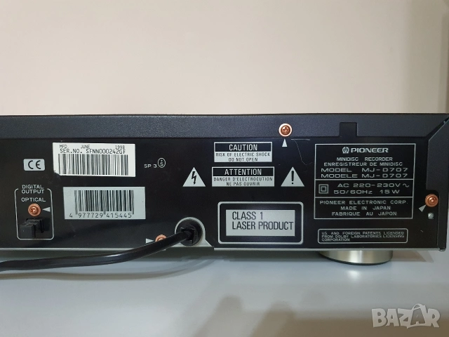 Pioneer MJ-D707, снимка 17 - Декове - 53485240