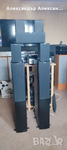 JAMO S-608+S60SUR+S60CEN+Onkyo SKH-410, снимка 2 - Тонколони - 50929625