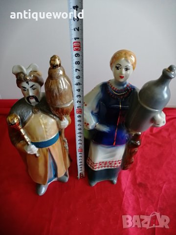 СССР , Стари Руски Порцеланови Статуетки , Шише Бутилка, снимка 6 - Антикварни и старинни предмети - 42532905