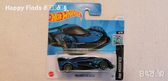 💕🧸Hot Wheels McLAREN SOLUST GT HW J-Modified, снимка 2 - Колекции - 44825866