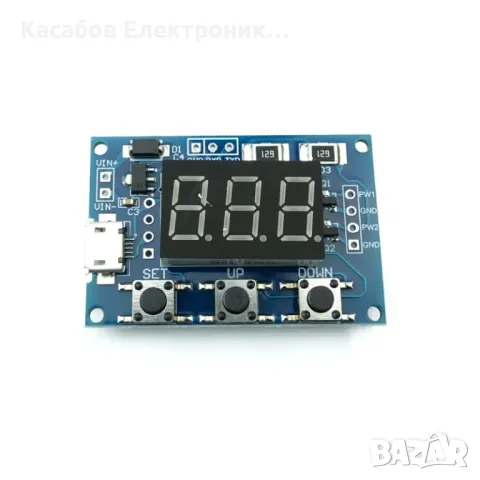 Двуканален PWM генератор, 2-канален, обхват 1Hz-150kHz XY-PWM, снимка 6 - Друга електроника - 47913744