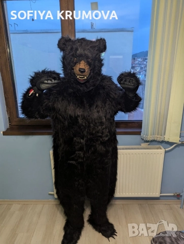 Кукерски костюм на мечка , снимка 2 - Други - 52965652
