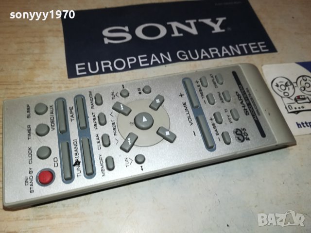SHARP AUDIO REMOTE CONTROL 1407231316, снимка 2 - Други - 41548420