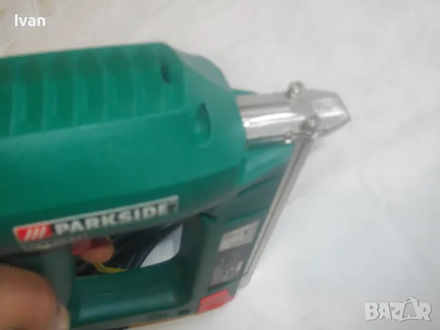 ЗА ЧАСТИ ЗА РЕМОНТ КАТО НОВ НЕМСКИ 2013г. ЕЛ.ТАКЕР PARKSIDE PET25A1 КОМБИНИРАН СКОБИ ПИРОНИ ДО 32мм , снимка 15 - Други инструменти - 49521485