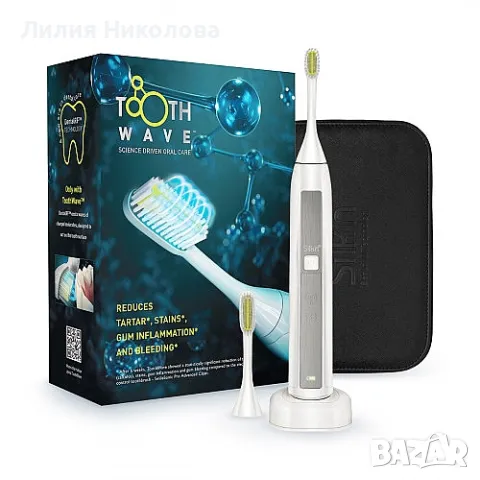 Електрическата четка за зъби ToothWave с 2 броя глави