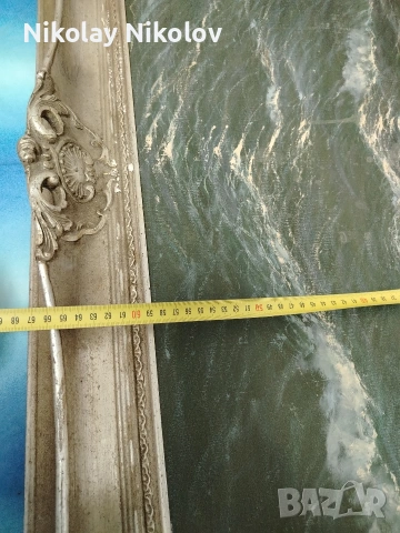 Картина "Неспокойно море" 108х76, снимка 5 - Картини - 53331316