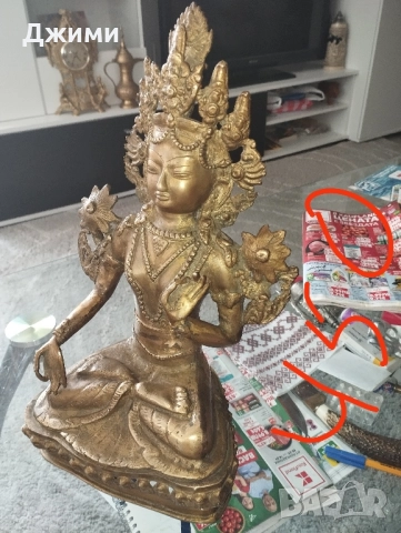 различни азиатски бронзови скулптори, снимка 7 - Антикварни и старинни предмети - 48727103