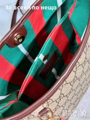 Gucci Дамска Чанта Гучи - Налични Различни Цветове Код E862, снимка 11 - Чанти - 51728050