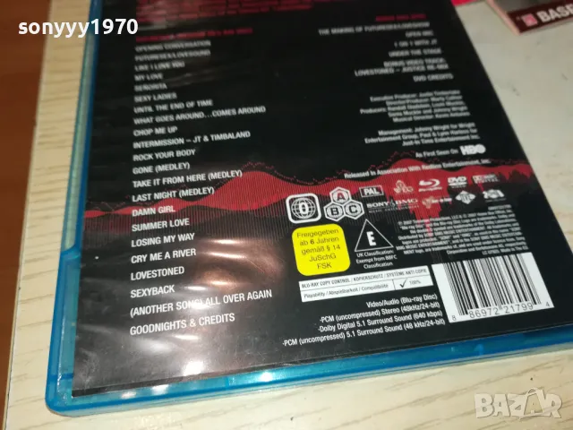 JUSTIN TIMBERLAKE BLU-RAY DISC+DVD DISC 1703251854, снимка 13 - DVD филми - 49532832