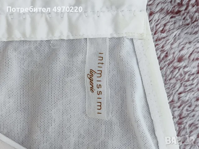 Бял сутиен / бюстие на Intimissimi, снимка 3 - Бельо - 56395457