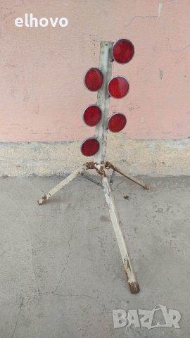 Ретро предупредителен триъгълник от ddr, снимка 4 - Антикварни и старинни предмети - 38827213