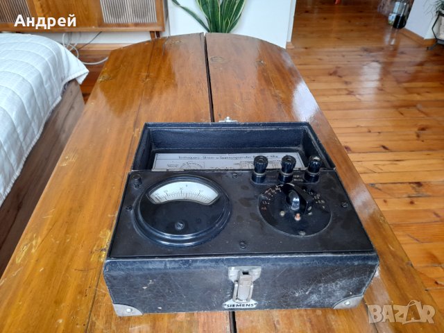 Стар Волтметър,Милиамперметър Siemens, снимка 3 - Антикварни и старинни предмети - 41975090