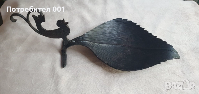 Хранилка/ поилка за птици, ковано желязо