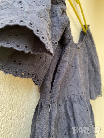 Блузка H&M бродирана материя - С, снимка 4 - Корсети, бюстиета, топове - 40939788