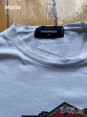Dsquared2 мъжка тениска XL, снимка 3 - Тениски - 50850074