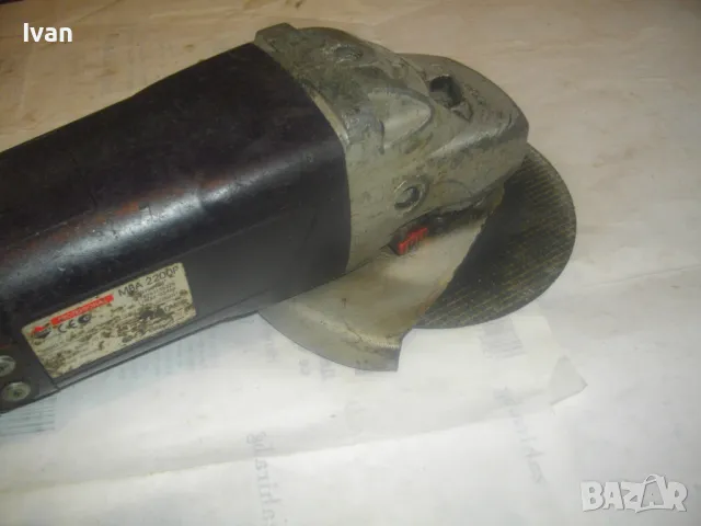 ЗА ЧАСТИ ЗА РЕМОНТ ГОЛЯМ ЕЛ. ЪГЛОШЛАЙФ SPARKY PROFESSIONAL MBA 2200P 2200 ВАТА/Ф230мм диск/6600 об., снимка 11 - Други инструменти - 49730873