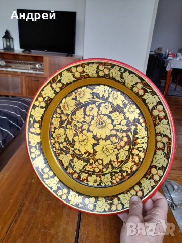 Стар поднос #12, снимка 4 - Други ценни предмети - 39531871