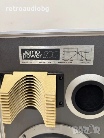 🔉Ретро аудио тонколони JAMO POWER 100A - 60-110W - 4-8 ома🔉, снимка 3 - Тонколони - 52264235