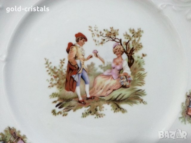 Полски порцелан чинии плитки за основно, снимка 2 - Антикварни и старинни предмети - 35927516