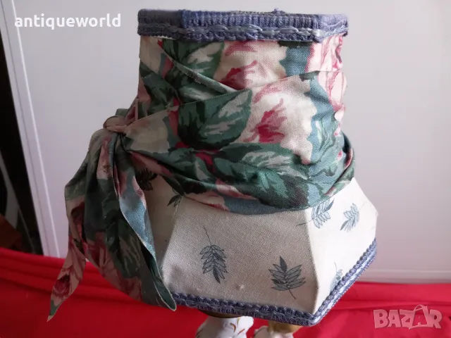 DRESDEN , Wilhelm Rittirsc Порцеланова Лампа Балерина ДРЕЗДЕН, снимка 9 - Антикварни и старинни предмети - 49218690