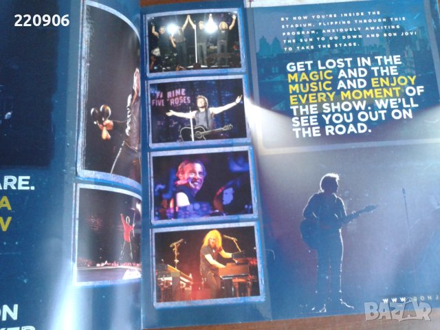 Концертна програма BON JOVI 2013 BECAUSE WE CAN TOUR CONCERT PROGRAM BOOK, снимка 6 - Други музикални жанрове - 41975062