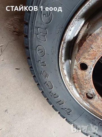 4 броя гуми с джанти 225/75/17,5, снимка 3 - Гуми и джанти - 47790117
