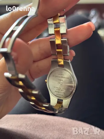 Дамски часовник - Baume & Mercier, снимка 4 - Дамски - 49923284