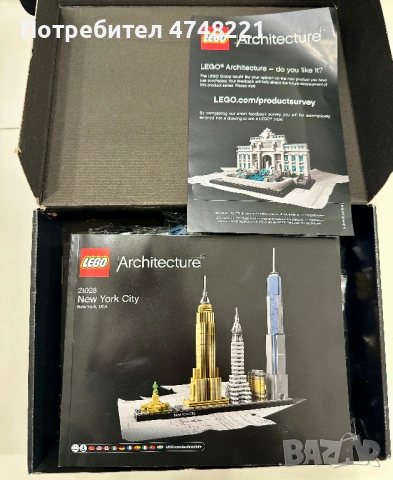 LEGO Architecture 21028 – New York City, снимка 3 - Конструктори - 53855966