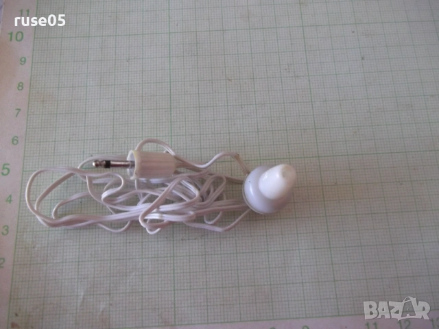 Слушалка за радиотранзистор стара работеща, снимка 5 - Слушалки и портативни колонки - 53753611