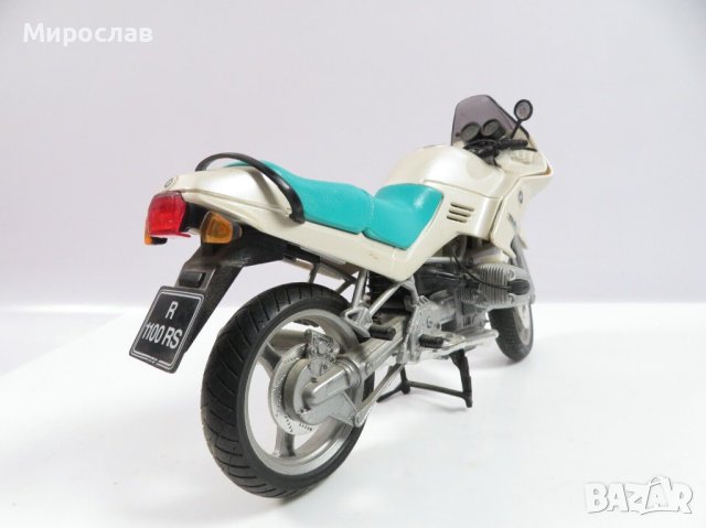 Welly? 1/18 ?  BMW R 1100 RS МОДЕЛ МОТОР ИГРАЧКА МОТОЦИКЛЕТ , снимка 2 - Колекции - 42192929