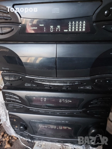 Sansui MC-S7 двукомпонентна мини система TA-MCS7/Sansui CDD-MCS7