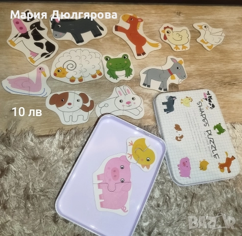 дървени сортери и играчки, снимка 16 - Образователни игри - 49667208