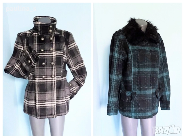 Два броя / Марково палто в каре "Hydraulic the blue jean standard" и "Yessica  